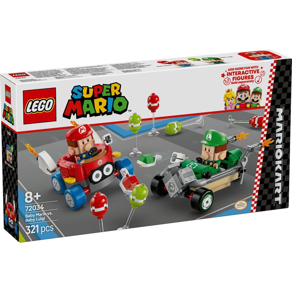 72034 Mario Kart™ – Baby Mario vs. Baby Luigi