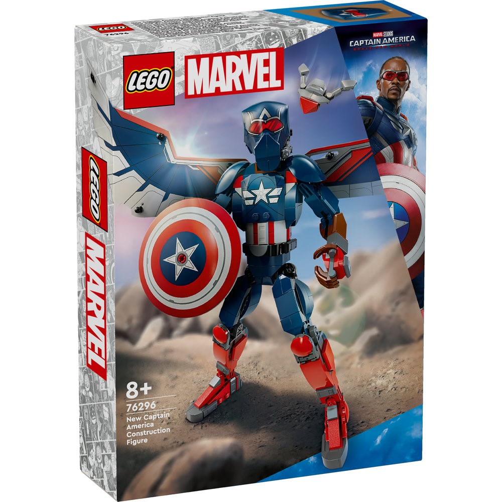 76296 New Captain America Construction Figure