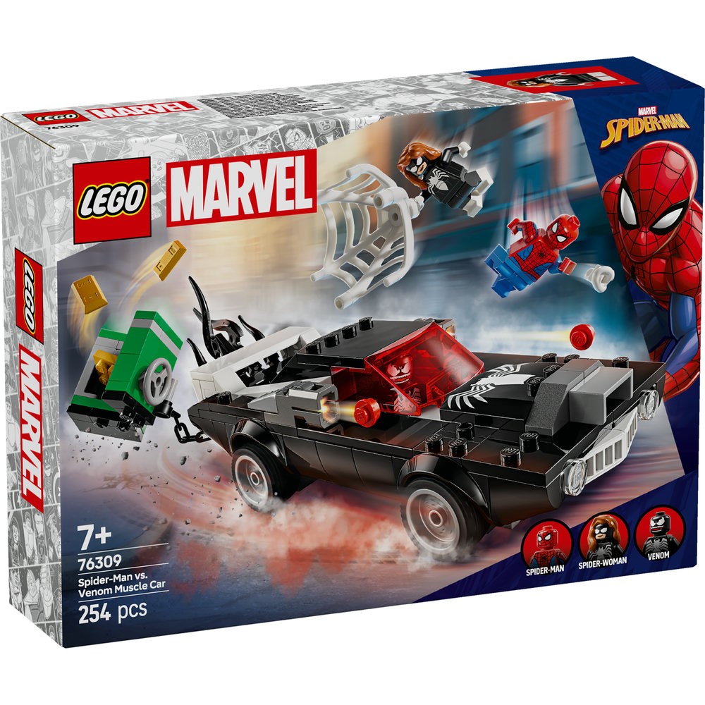 76309 Spider-Man vs. Venom Muscle Car
